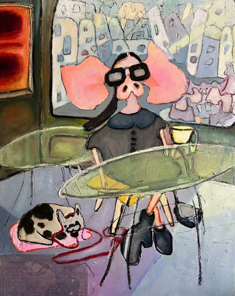 130 x 110 cm oil on wood fiber | 2024