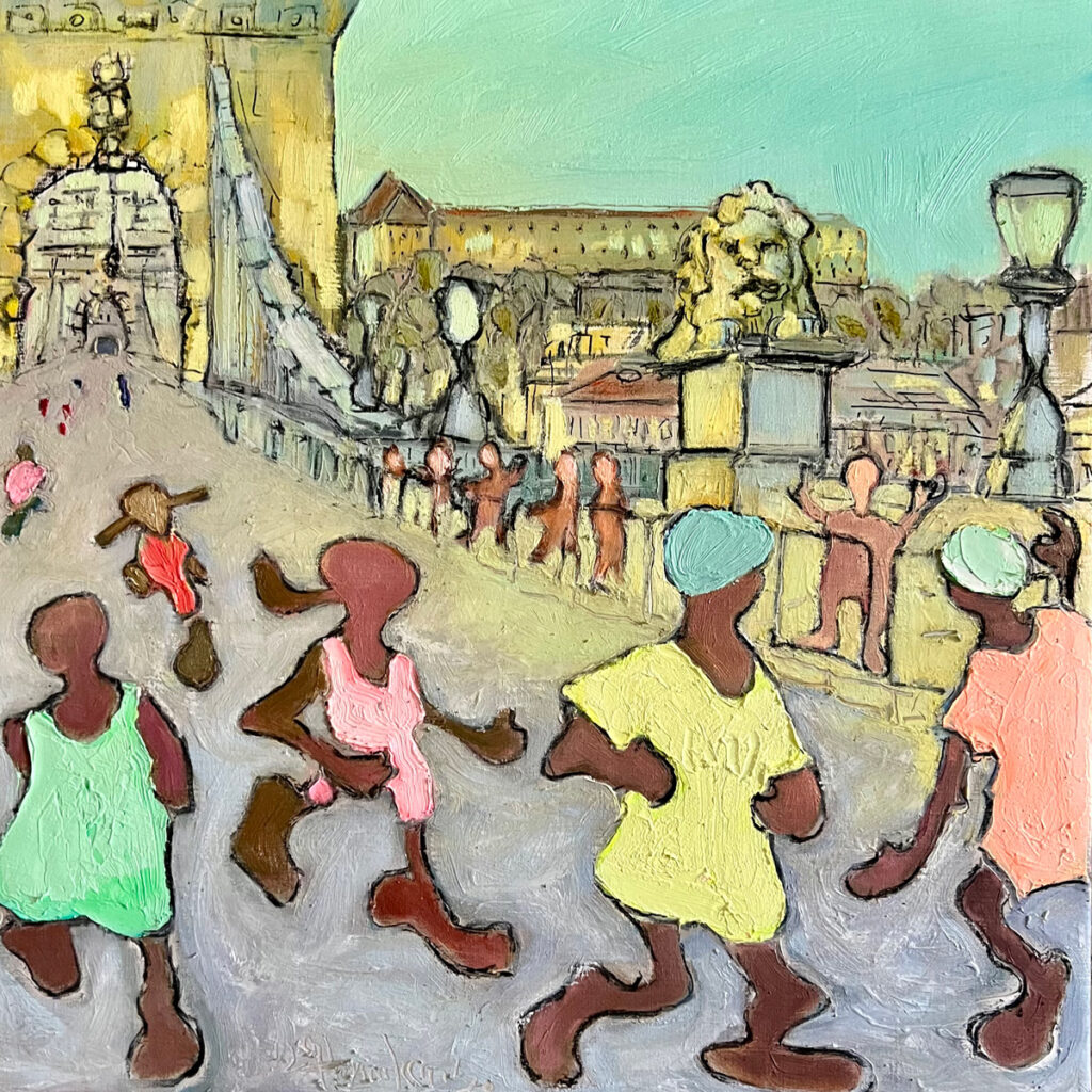 60 x 60 oil on canvas | 2023