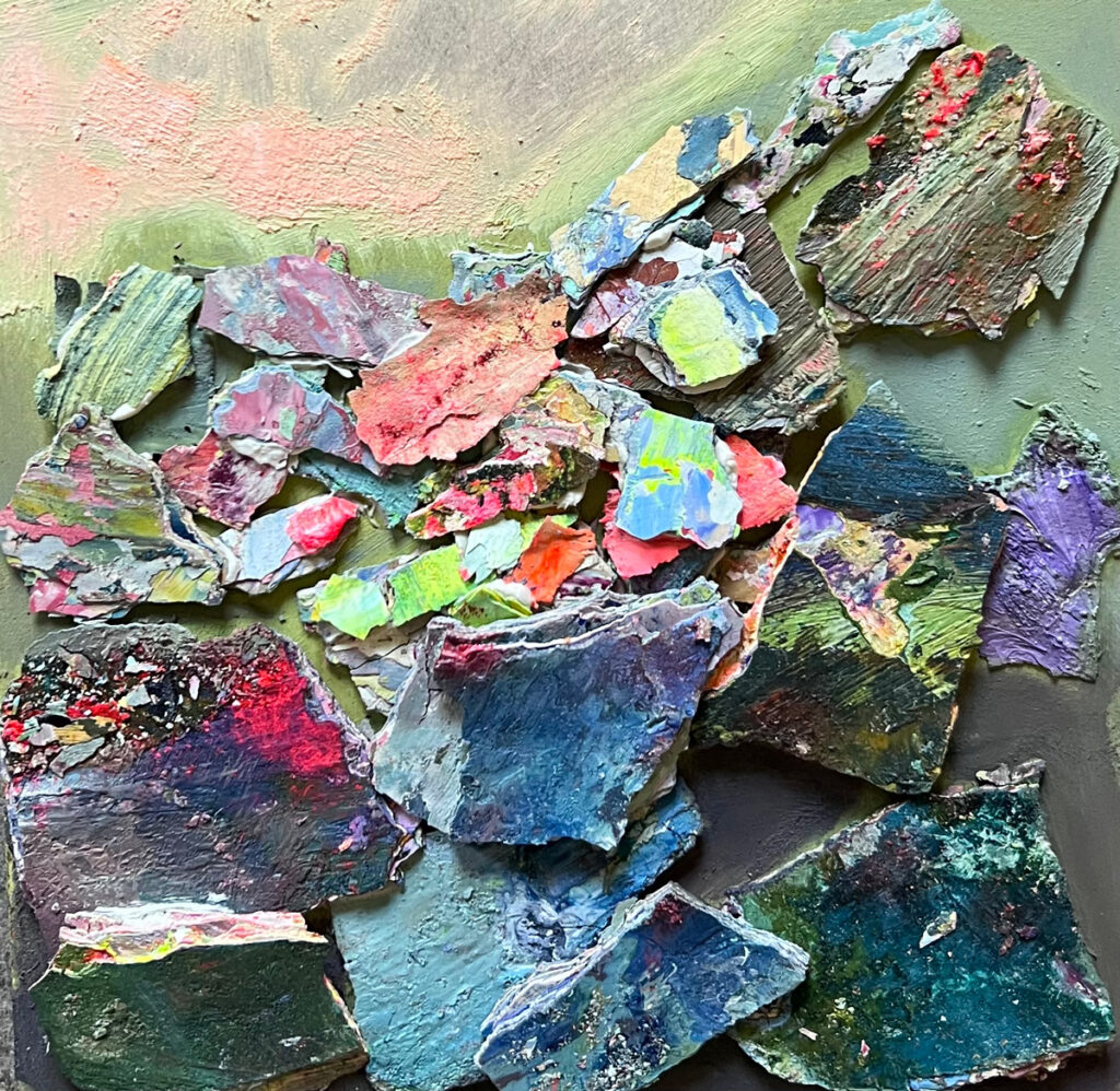 25 x 25 cm oil on wood | 2023