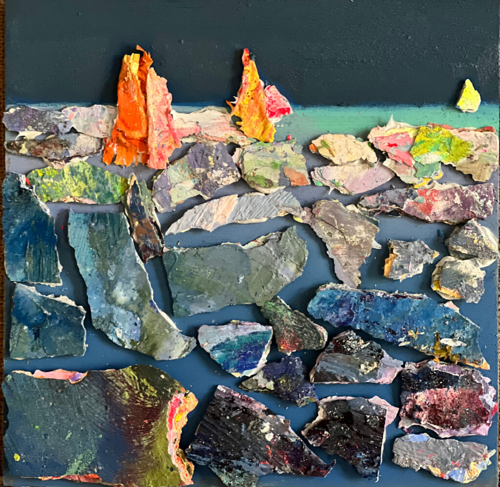 25 x 25 cm oil on wood | 2023