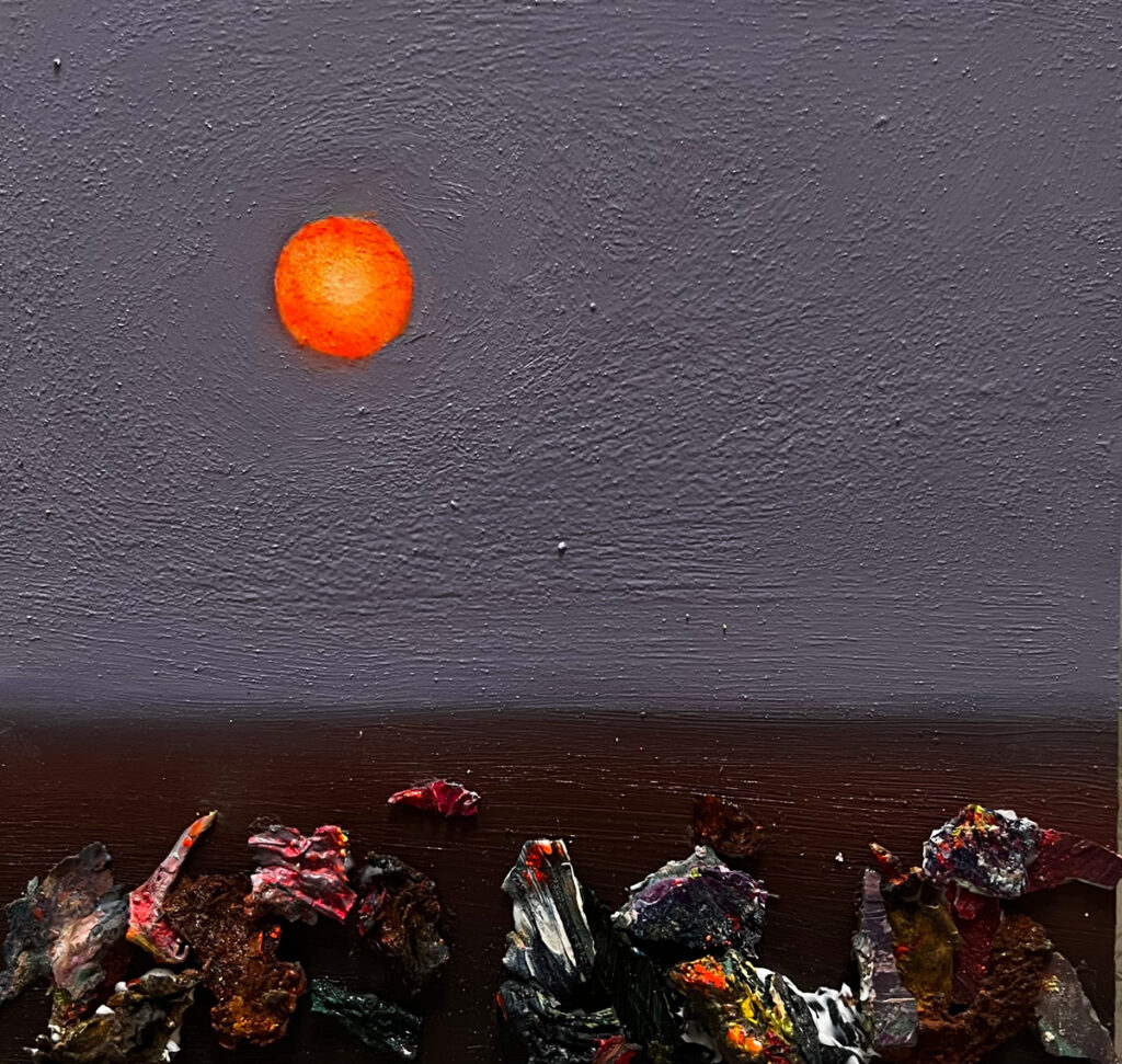 20 x 20 cm oil on wood | 2023