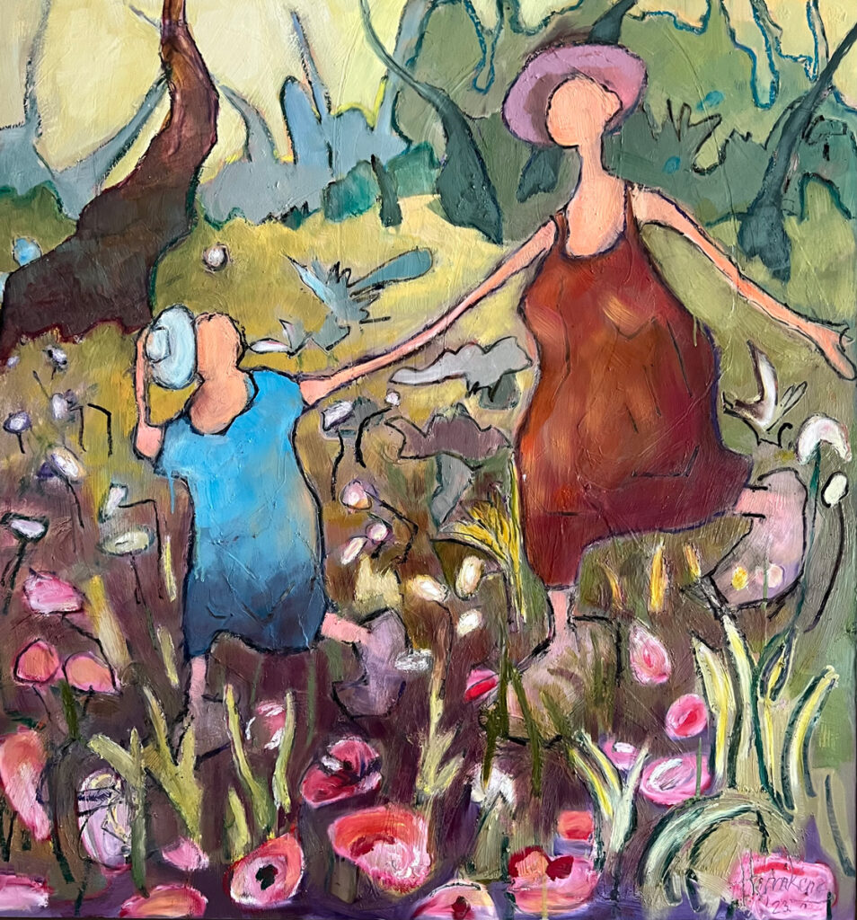 100 x 100 cm oil on wood fiber | 2023