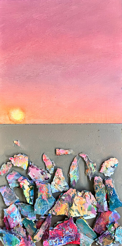 20 x 20 cm oil on wood | 2023