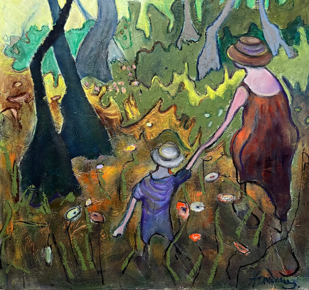 100 x 100 cm oil on wood fiber | 2023