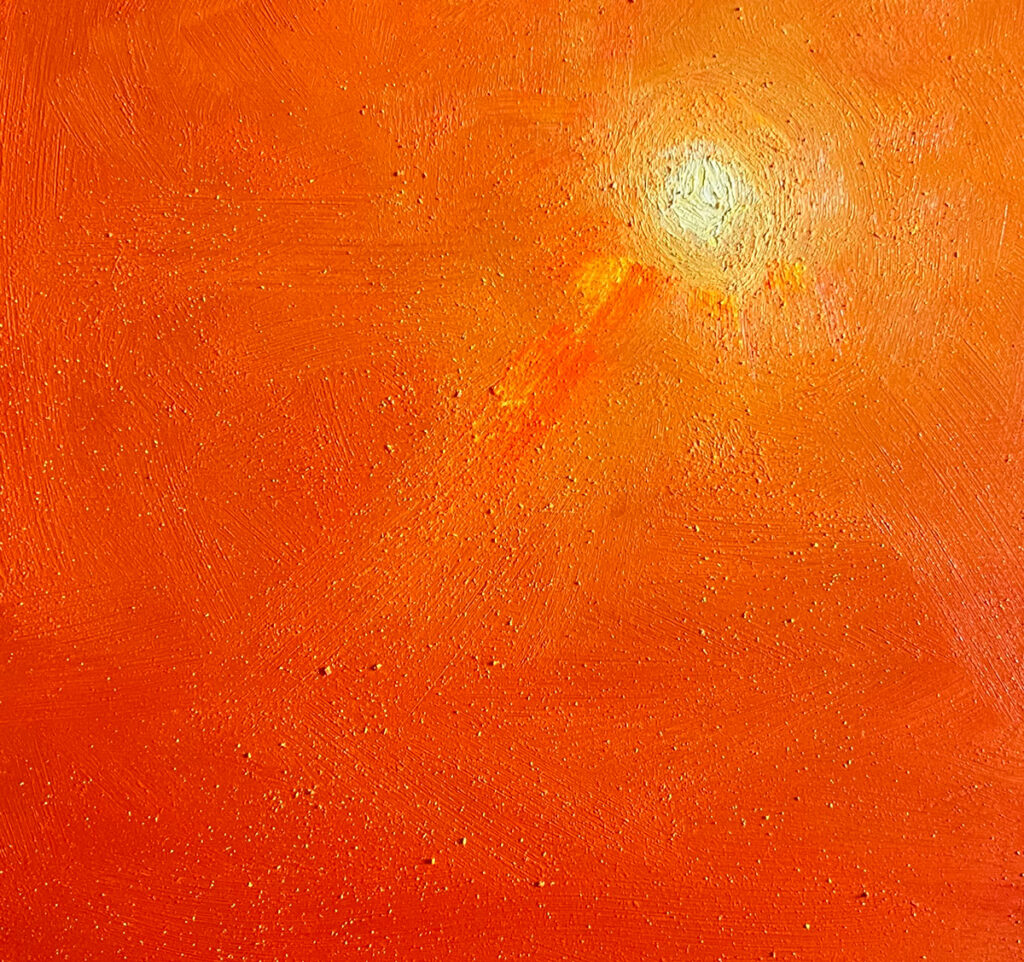 20 x 20 cm oil on wood 2024