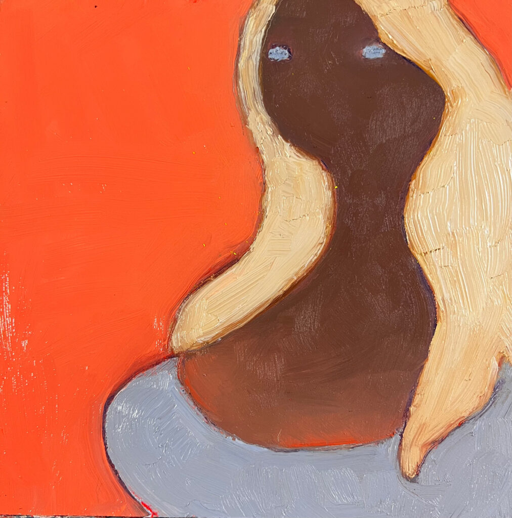 20 x 20 cm oil on wood 2024