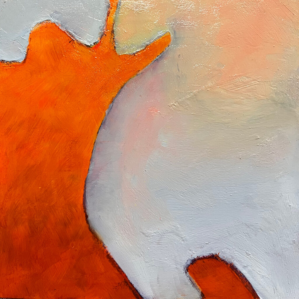 20 x 20 cm oil on wood 2024