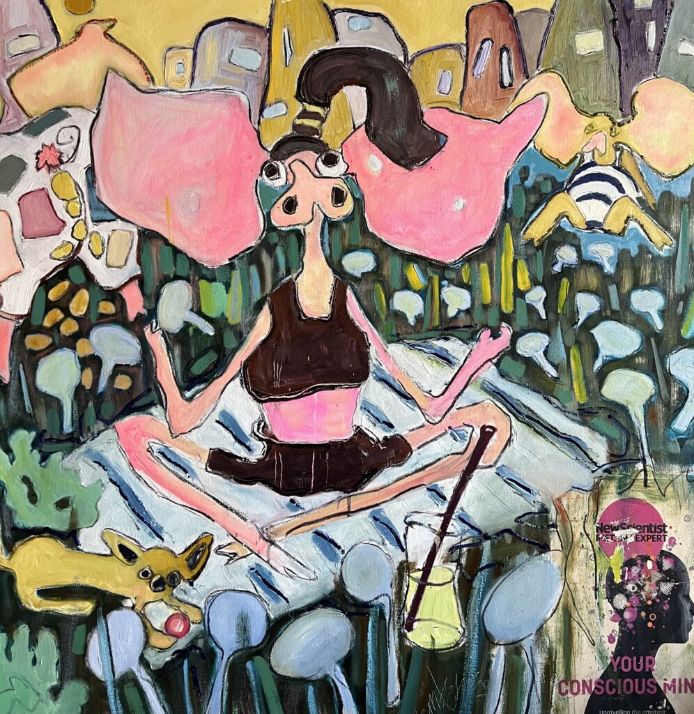 110 x 110 cm oil on canvas | 2024