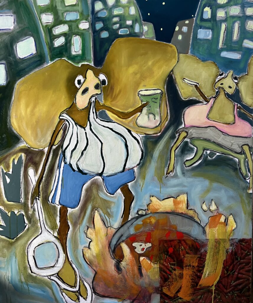 120 x 100 cm oil on canvas | 2024