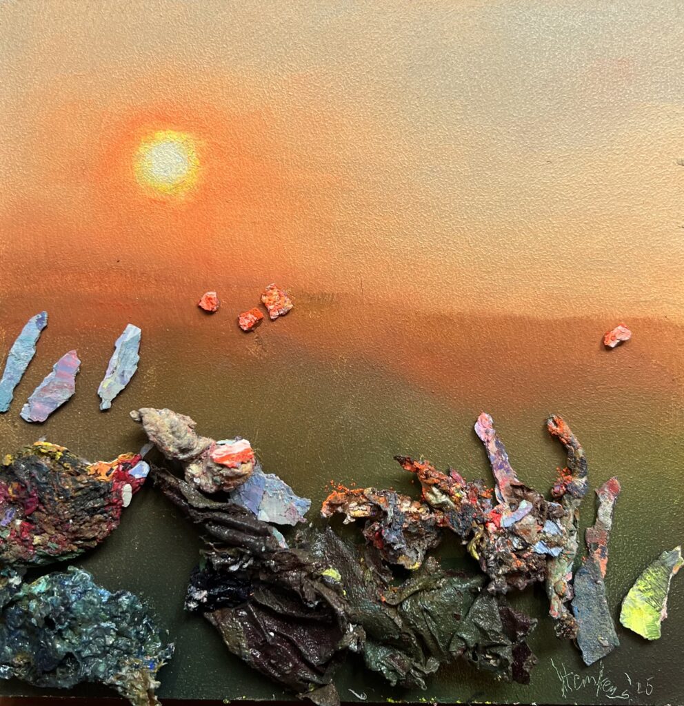 20 x 20 cm oil on wood | 2025