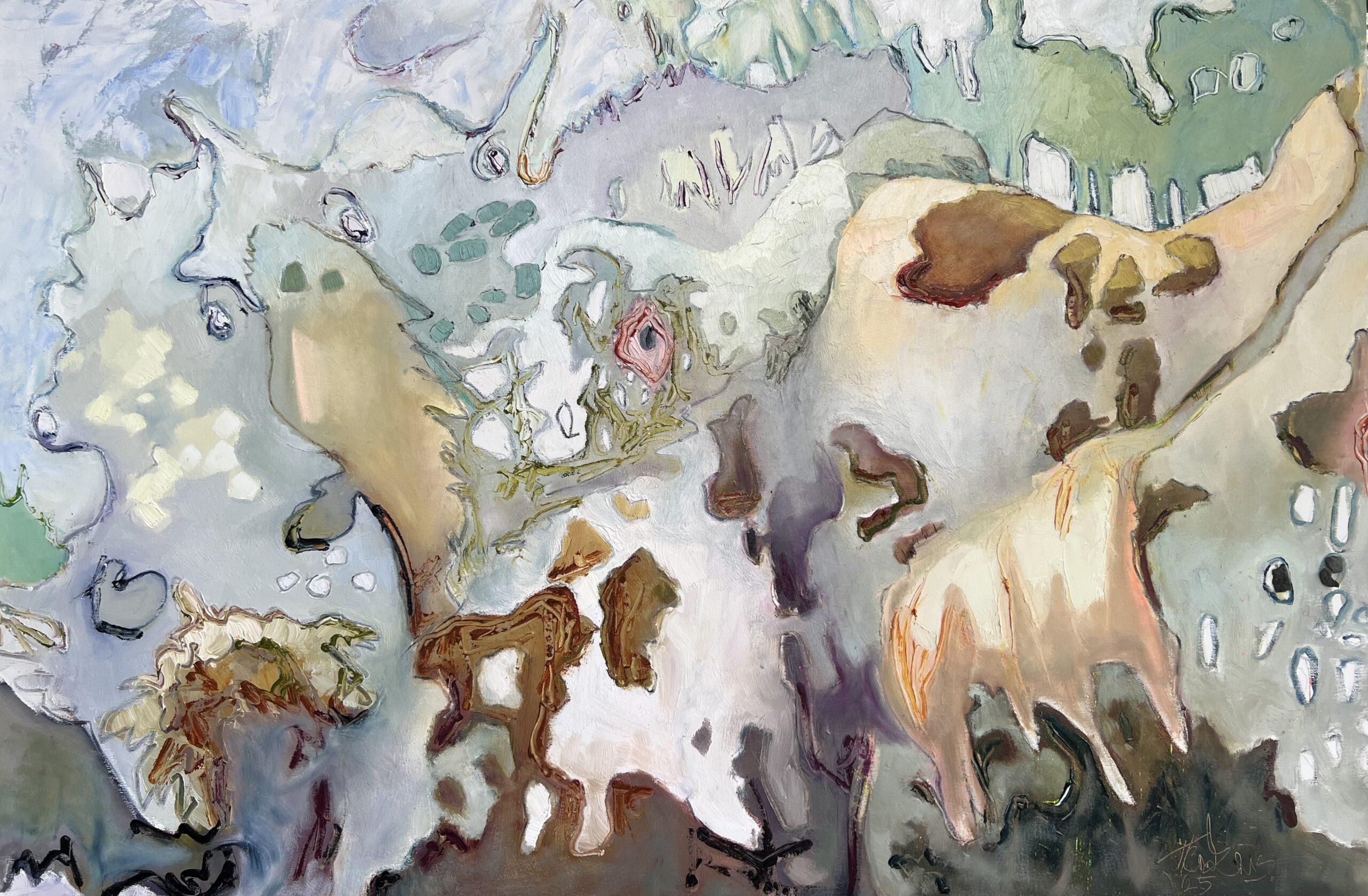 100 x 120 cm oil on canvas | 2025