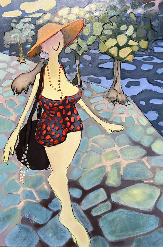 120 x 100 cm oil on wood | 2025