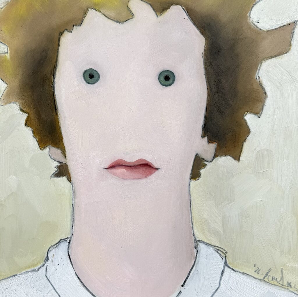 50 x 50 cm, oil on wood | 2026
